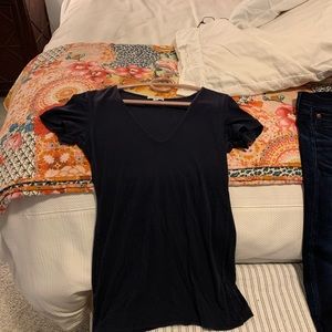 Navy James Perse shirt